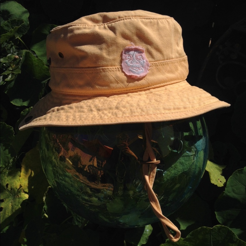 Custom 1 of 1 obey face bucket/sun hat